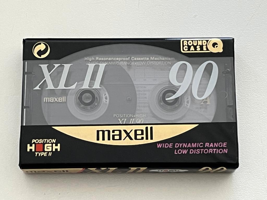 Maxell XL II 90 Cassetbandje (Nieuw!), Enlèvement ou Envoi, Neuf, dans son emballage, 1 cassette audio, Vierge