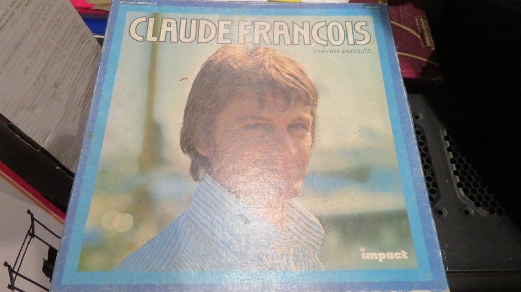 Vinyles (3x) - 33 tours - Claude François, CD & DVD, Enlèvement, Utilisé
