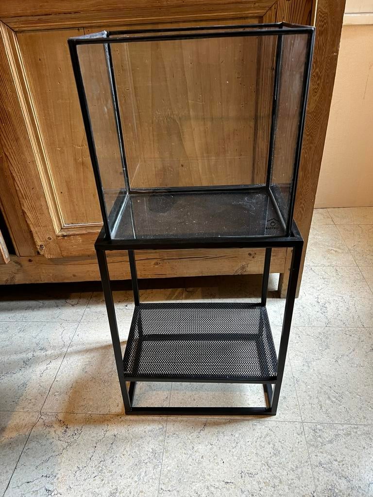 Windlicht - planten serre - ( 2 stuks beschikbaar ), Huis en Inrichting, Woonaccessoires | Etagères, Zo goed als nieuw, Ophalen