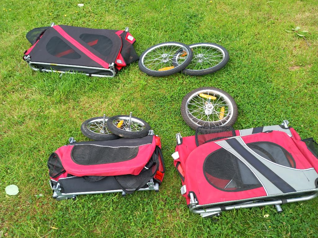 Fietskar voor hond of winkel boodschappen wagentje, Ophalen of Verzenden