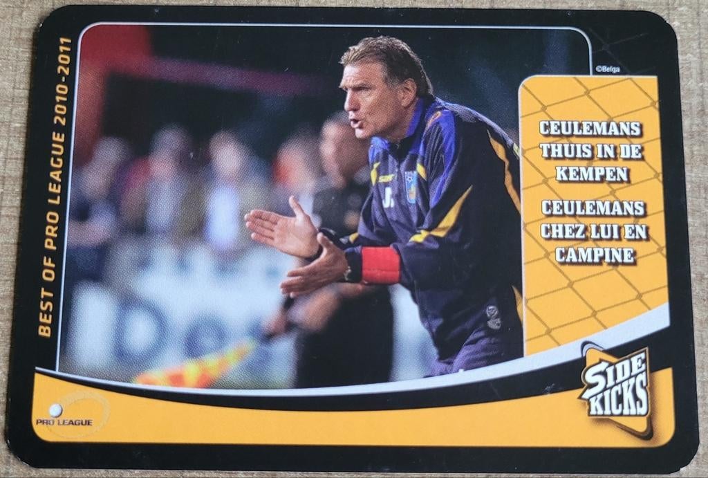 Megakicks kaart: KVC Westerlo-Jan Ceulemans, Verzamelen, Sportartikelen en Voetbal, Ophalen of Verzenden, Zo goed als nieuw, Poster, Plaatje of Sticker