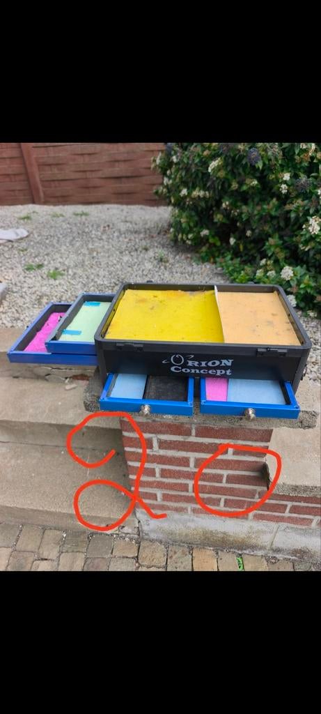 Orion viskastje met lade, Ophalen, Zo goed als nieuw