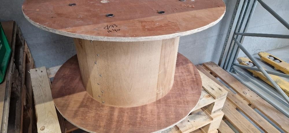 haspel diam 73 cm of diam 59 / Hoogte 40 cm, Ophalen, Hout