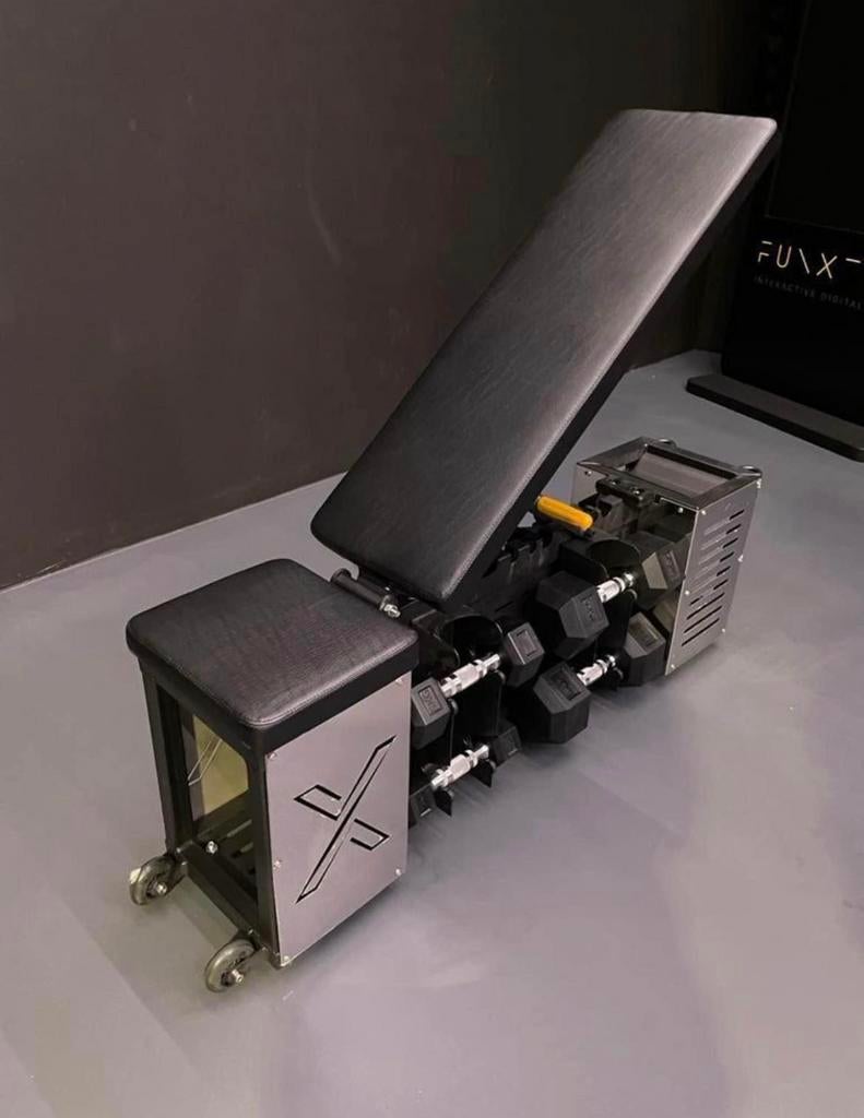 Adjustable bench / halterbank inclusief hexa dumbells!NIEUW!, Sport en Fitness, Ophalen, Nieuw