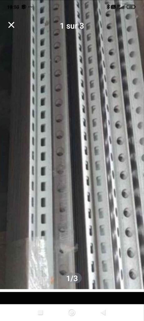 Cornière de plafonnage et cornière de enduisage, Bricolage & Construction, Enlèvement, Comme neuf