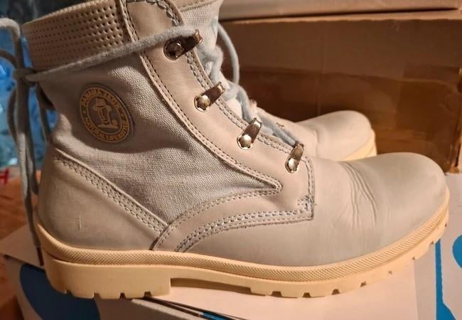 chaussures Bottines, Enlèvement ou Envoi, Porté, Bleu