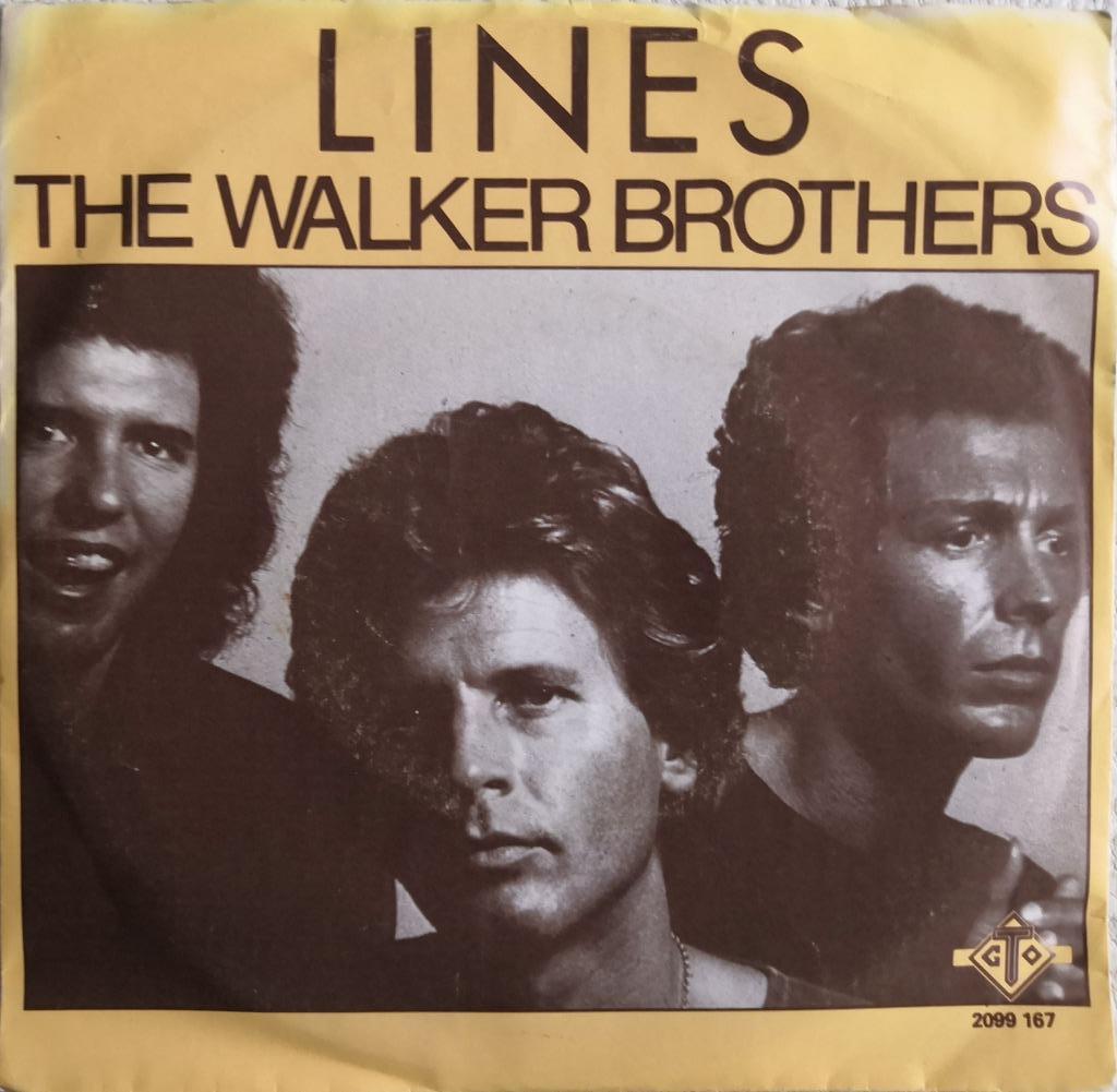 THE WALKER BROTHERS - Lines (single), Enlèvement ou Envoi, Single, Utilisé, Pop