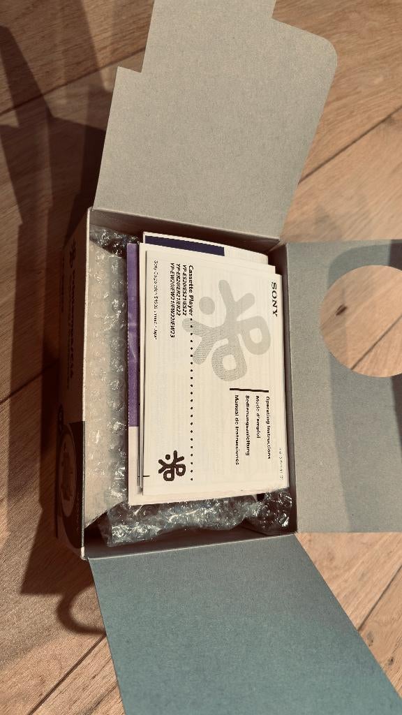 Sony walkman YP-EW23 nieuw in de doos., Audio, Tv en Foto, Walkmans, Discmans en Minidiscspelers, Ophalen of Verzenden, Walkman