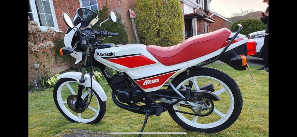 Kawasaki ar50, Fietsen en Brommers, Ophalen