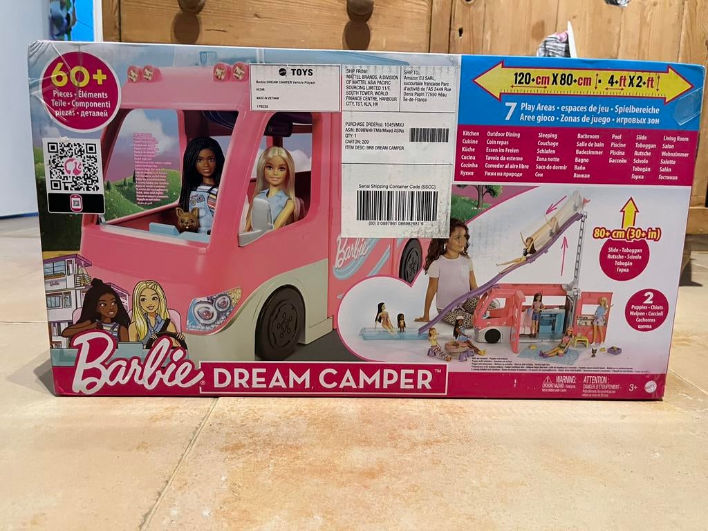 BARBIE - Dream Camper - neuf, Enfants & Bébés, Jouets | Maisons de poupées, Neuf, Enlèvement
