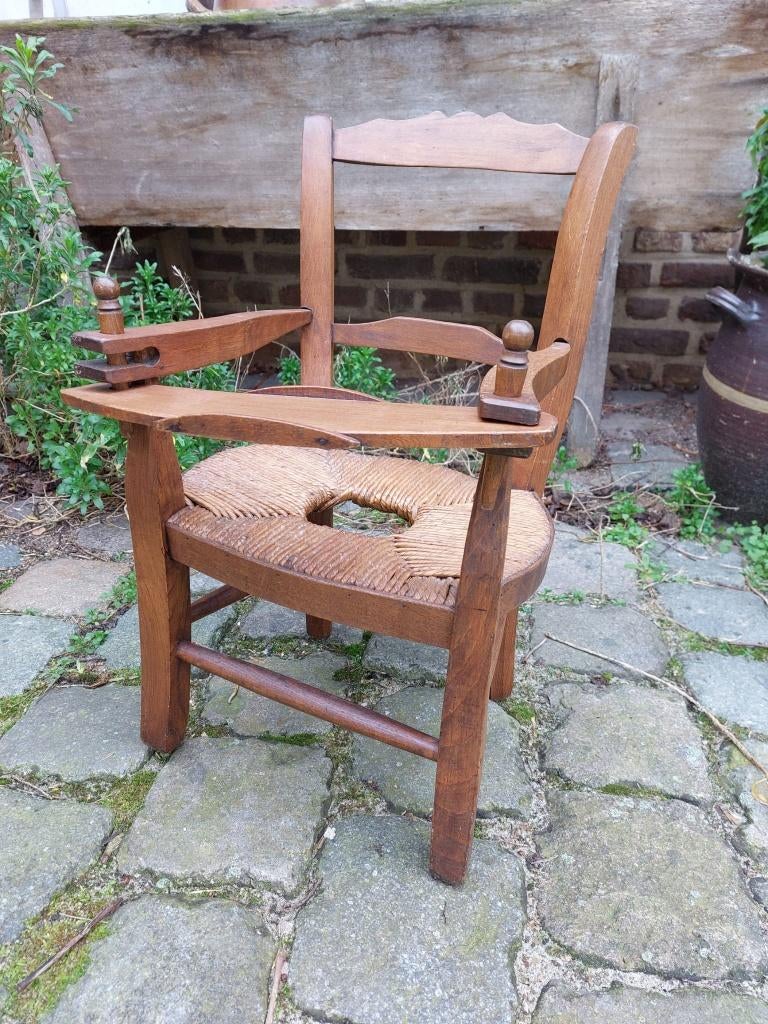 oud kinder kakstoeltje herve, begin 1900, Antiek en Kunst, Ophalen of Verzenden