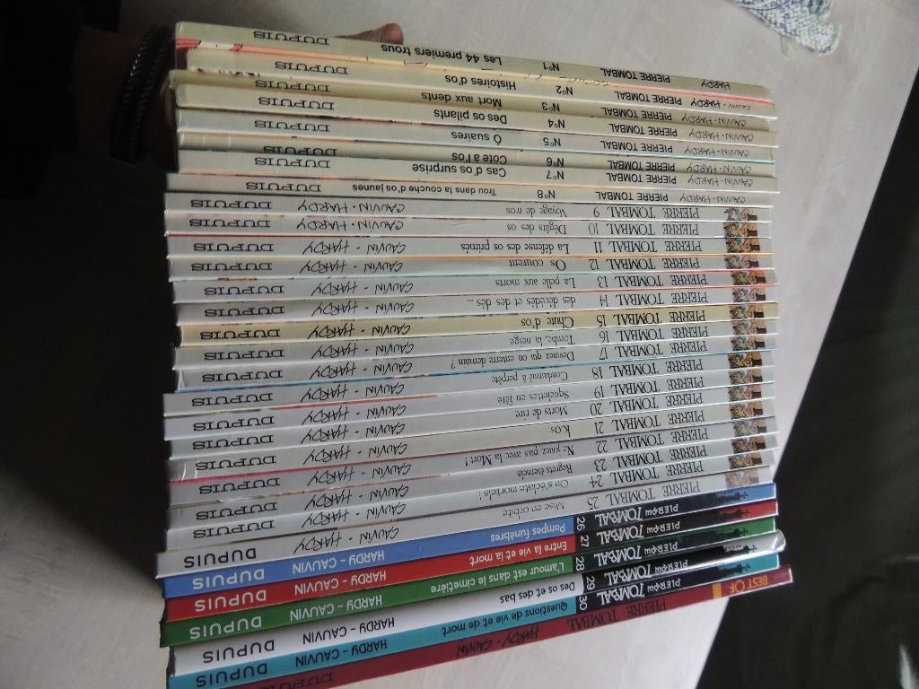 GRAVESTONE EO TUBE VAN 25 BD PER STUK OF LOTBESCHRIJVING, HARDY/ CAUVIN, Complete serie of reeks, Ophalen of Verzenden, Zo goed als nieuw