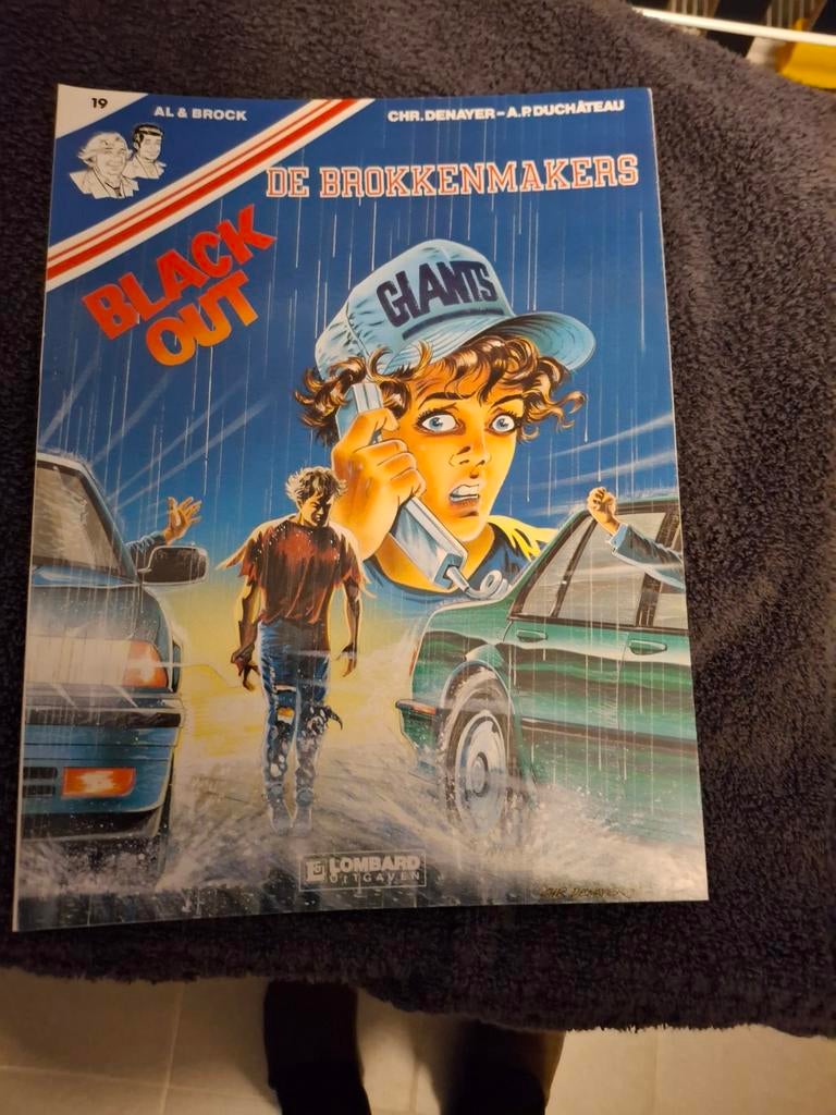 Denayer - Brokkenmakers 19 black-out, Livres, Enlèvement, Denayer