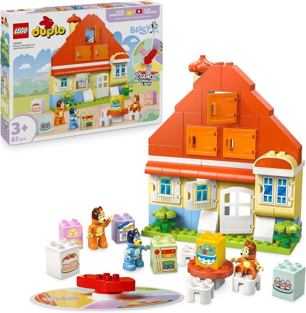 Neuf - Lego La maison de famille de Bluey et le jeu, Enfants & Bébés, Envoi, Neuf, Ensemble complet, Lego