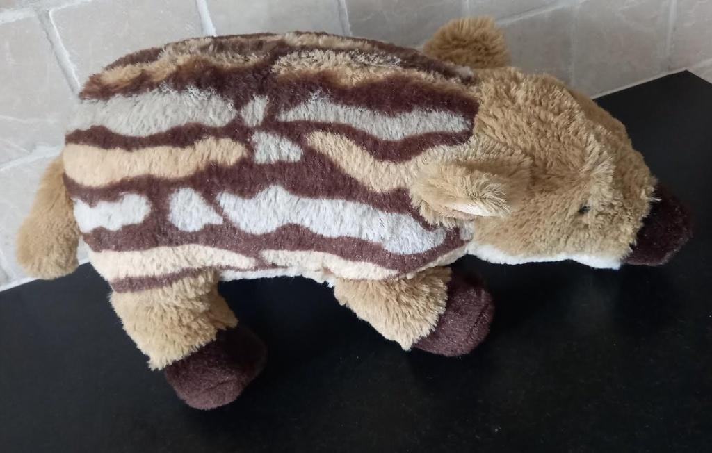 Knuffel  Wild everzwijn baby, Ophalen of Verzenden, Zo goed als nieuw