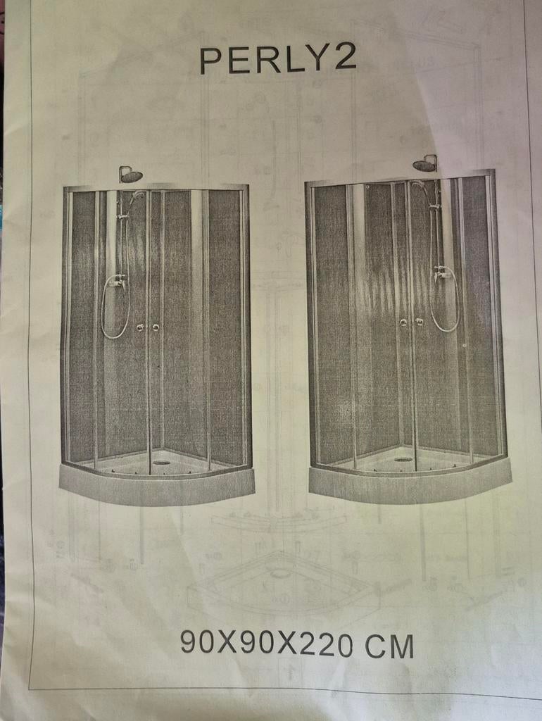 Douchecabine, Huis en Inrichting, Ophalen