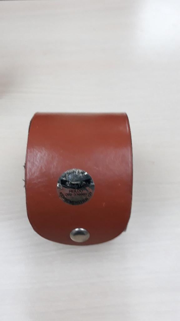 Étui en cuir pour moulinet de pêche à la mouche, Enlèvement ou Envoi, Comme neuf, Moulinet