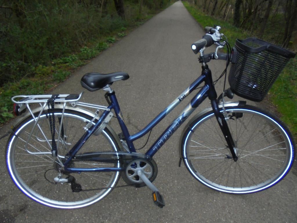 damesfiets trek, Fietsen en Brommers, 50 tot 53 cm, Ophalen, Gebruikt, Versnellingen