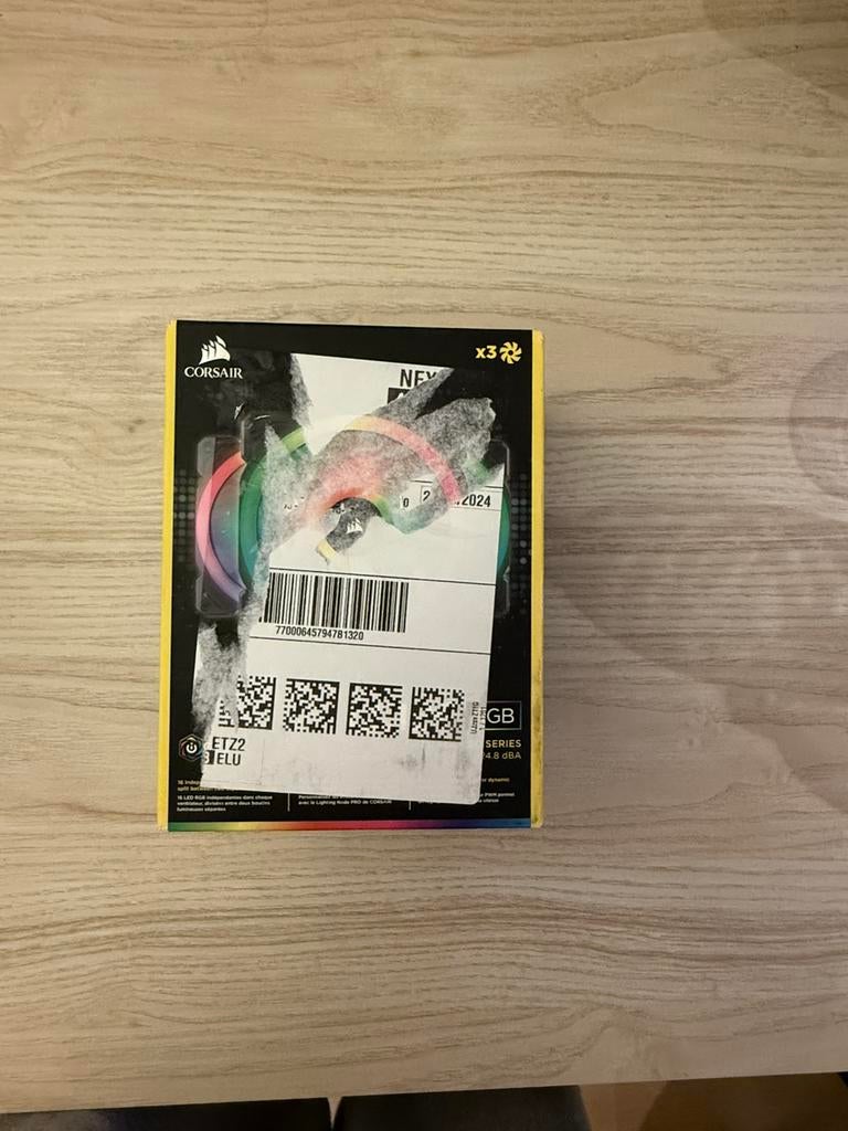 Corsair LL120 RGB ( 2x), Enlèvement ou Envoi, Neuf