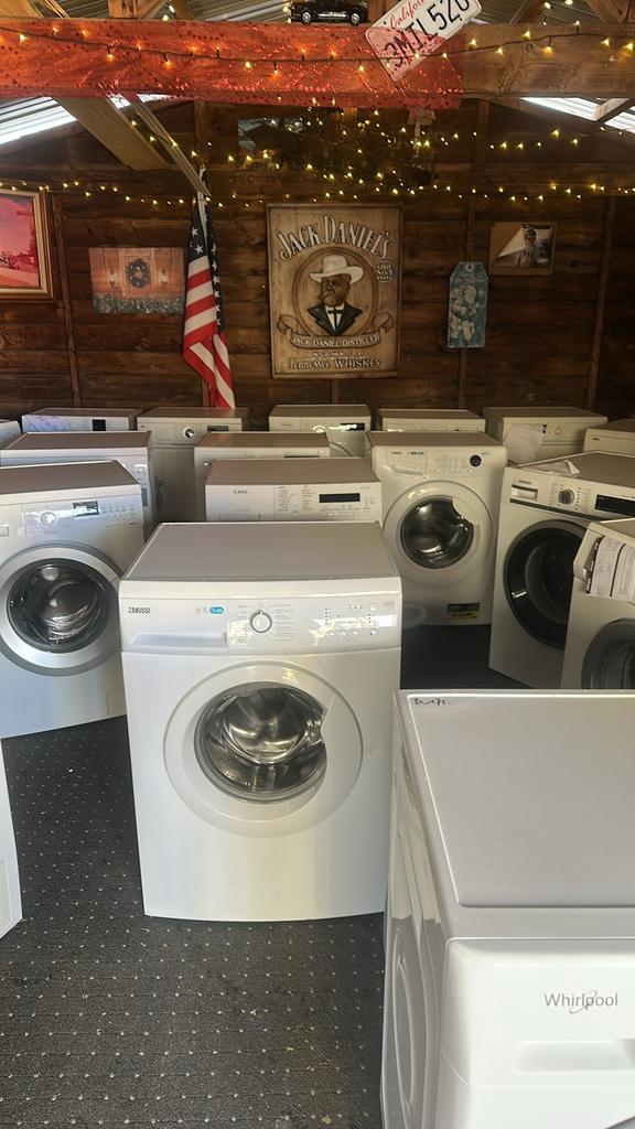 Wasmachine en verschillende condensordrogers, Elektronische apparatuur, Wasmachines, Ophalen, Zo goed als nieuw