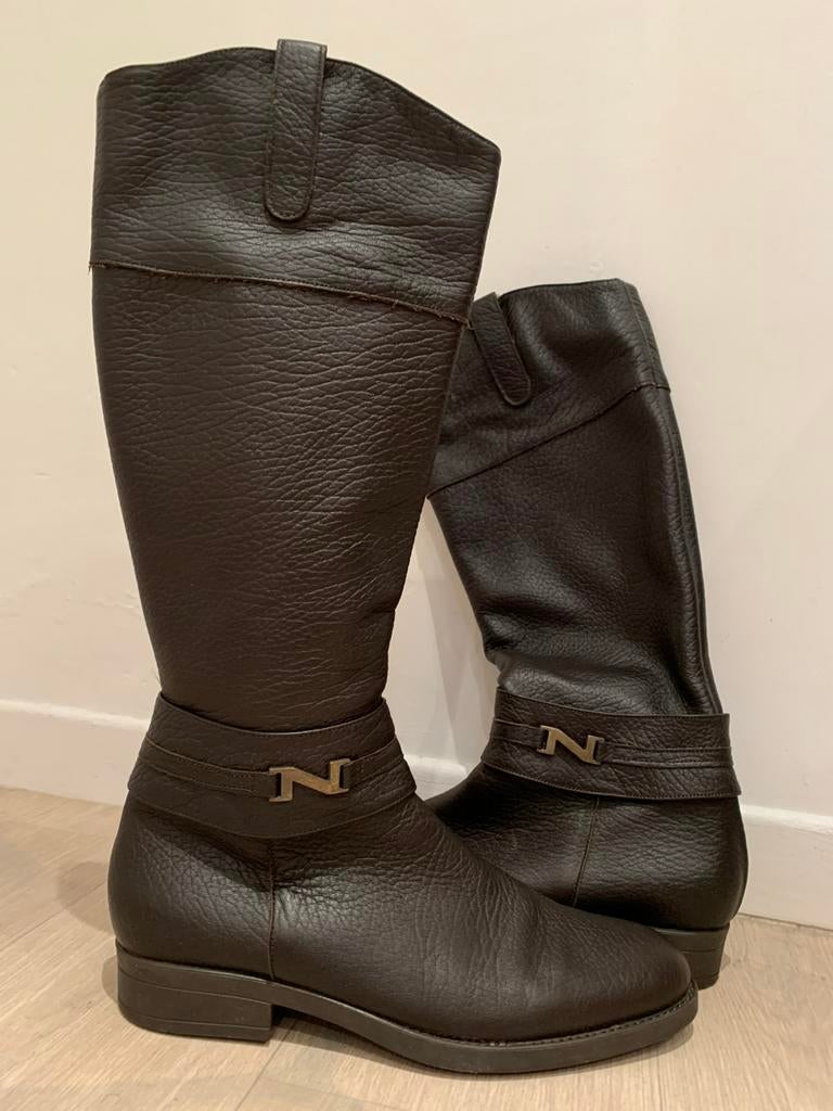 Botte Nathan, Enlèvement ou Envoi, Comme neuf, Brun