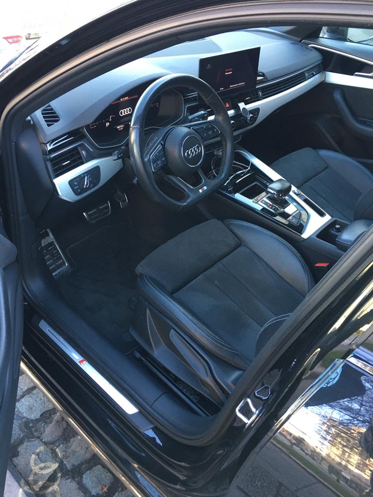 Audi a4 sline break diesel, Auto's, Audi, Automaat, Zwart, Zwart, 120 kW