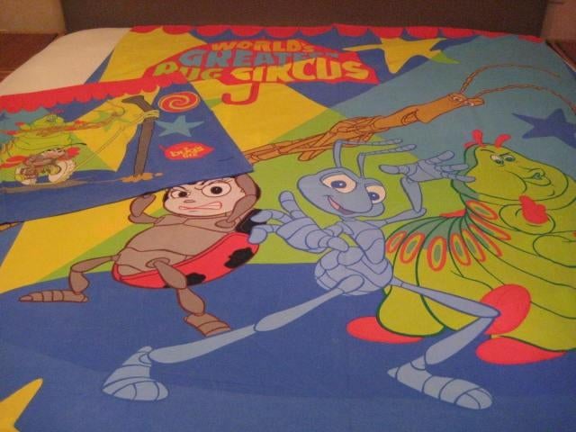 Housse de couette + taie d'oreiller - Disney - Pixar, Enlèvement ou Envoi, Housse de couette, Une personne, Utilisé