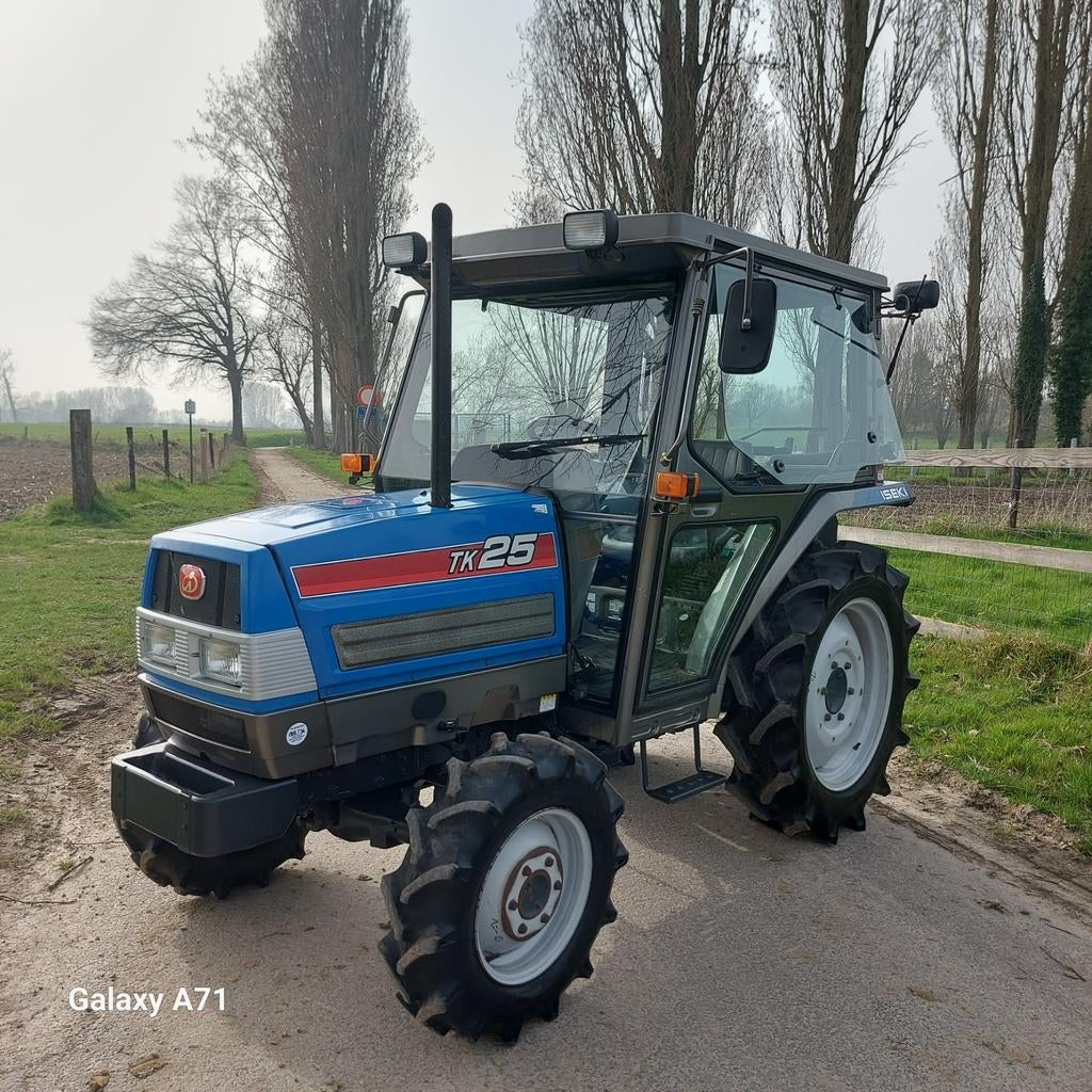 Minitractor iseki 28pk 4x4 cabinne servo NIEUWSTAAT!, Ophalen