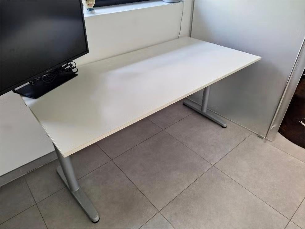 Bureel 80x160cm, Maison & Meubles, Bureaux, Réglable en hauteur, Bureau assis-debout, Enlèvement, Utilisé