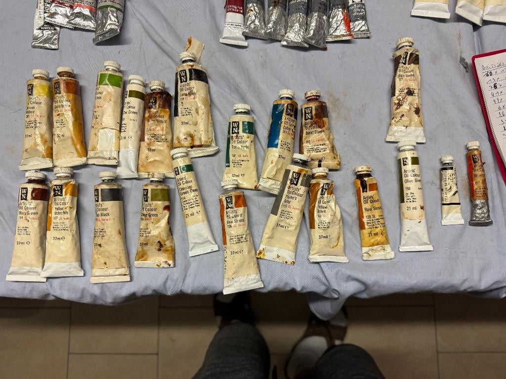 Peinture à l'huile (différentes marques), Ophalen of Verzenden, Gebruikt