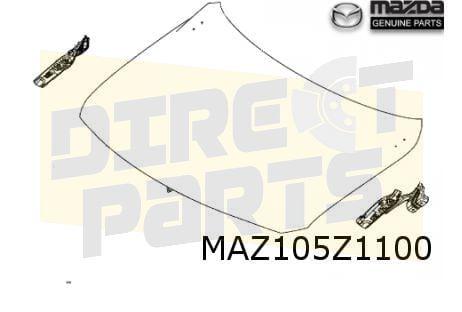 Mazda MX-30 (7/20-) motorkap (te spuiten) Origineel! DNY0523, -, -, Nieuw, Mazda