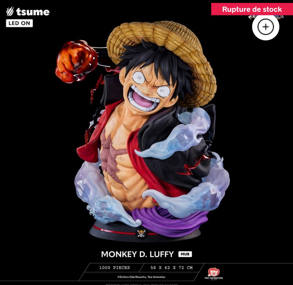 MUB - ONE PIECE - LUFFY - TSUME - NEVER UNBOX, Collections, Enlèvement, Neuf, Fantasy