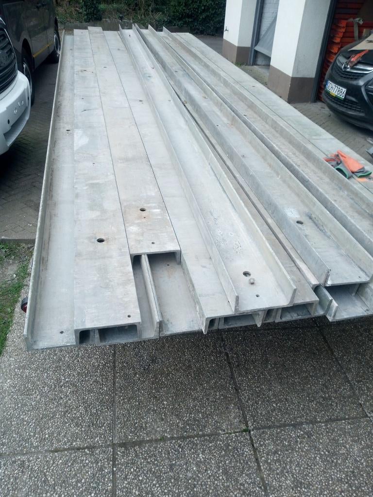 unp upn balk h  ijzer metal profiel, Doe-het-zelf en Bouw, Metalen, Ophalen of Verzenden, IJzer