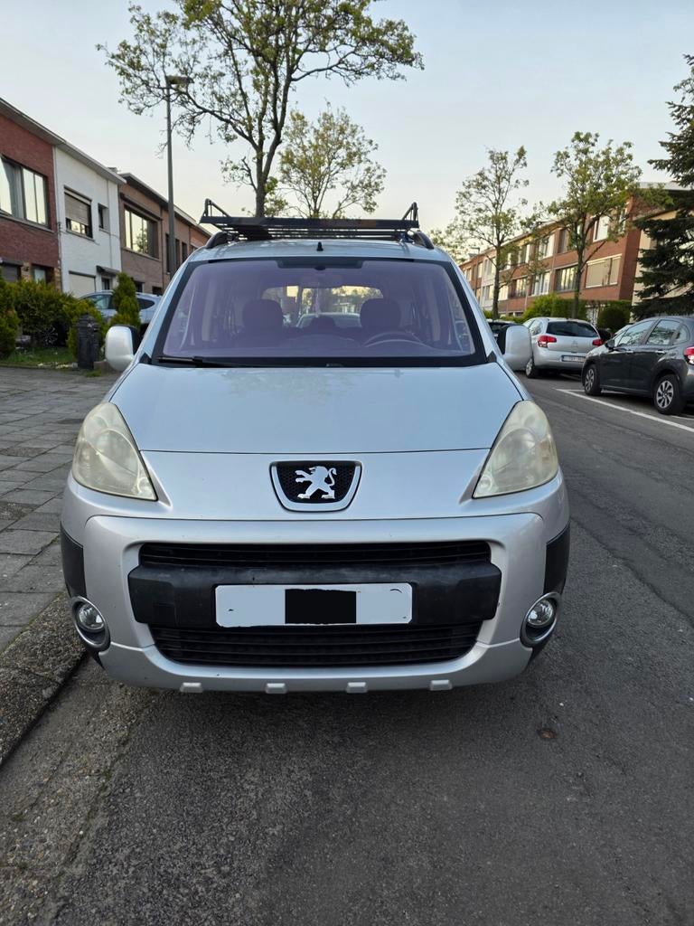 Peugeot Partner 2010 1.6 benzine, Autos, Peugeot, Argent ou Gris, Achat, Boîte manuelle, Particulier