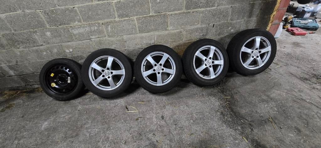 Jantes 5x115 Pneus ok + Secours., Pneu(s)