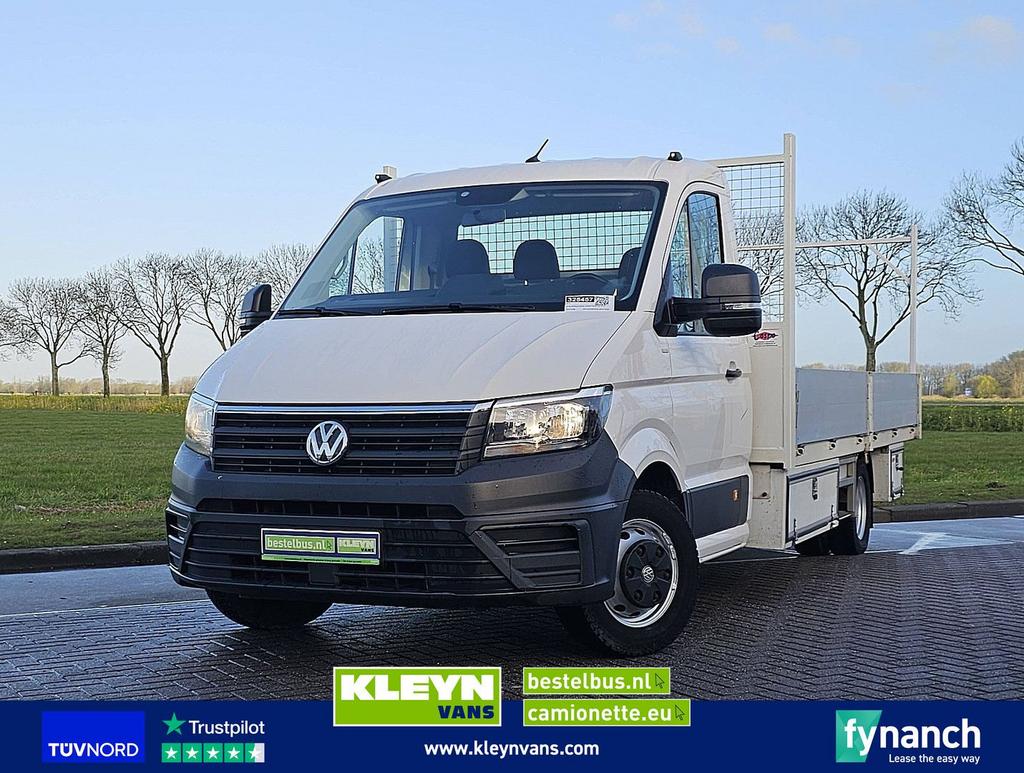 Volkswagen CRAFTER 50 2.0 Open-Laabak XXL AC!, Wit, Bedrijf, Te koop, Navigatiesysteem