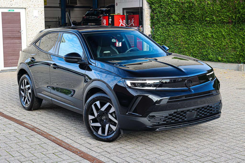 Opel Mokka GS-UITVOERING*ACHTERUITRIJCAMERA*NAVIGATIE*, Auto's, Opel, Voorwielaandrijving, Gebruikt, Zwart, 1199 cc