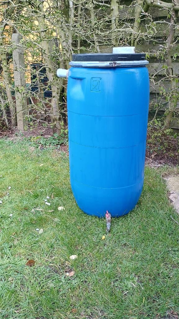 regenton, Tuin en Terras, Ophalen, Kunststof, Gebruikt, Met kraantje