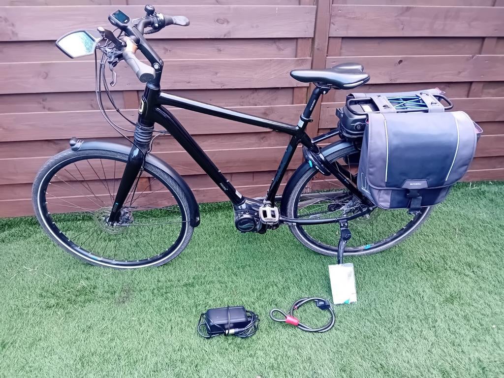 Giant Prime E+2 elektrische fiets + gratis fiets zak en slot, Ophalen, Zo goed als nieuw, 50 km per accu of meer, Giant