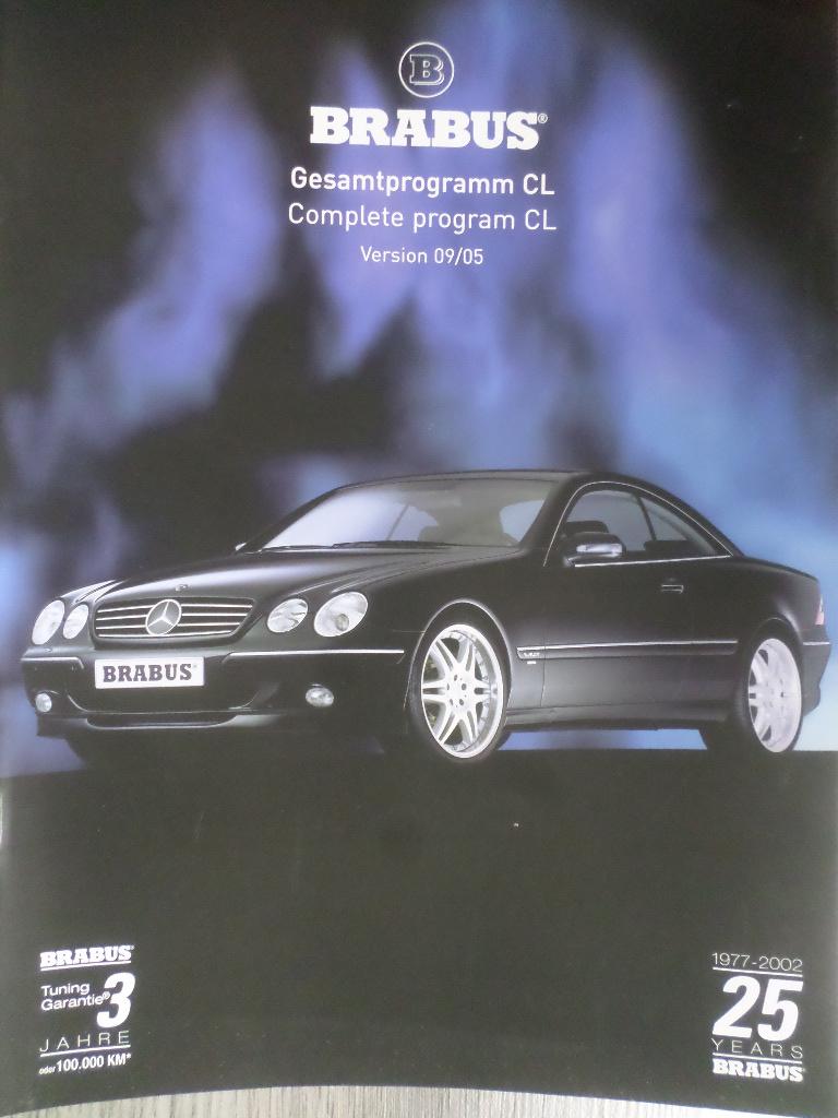 Brochure de la Mercedes Classe CL 2005, Enlèvement ou Envoi, Mercedes