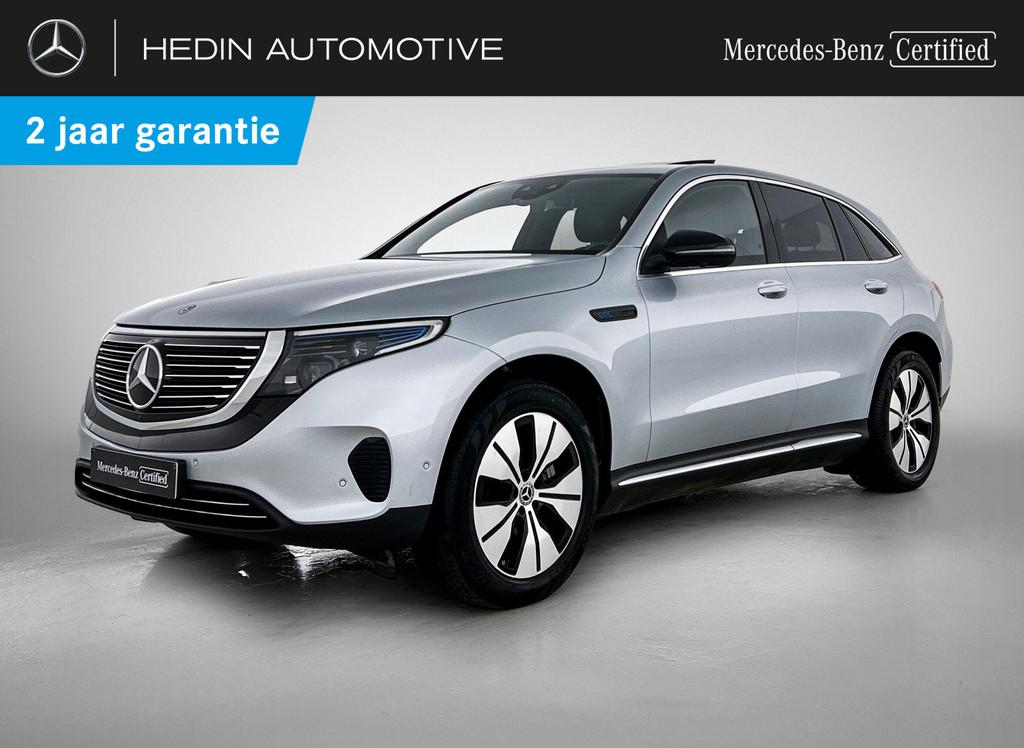 Mercedes-Benz EQC-Klasse 400 4MATIC SUV Luxury Line | Panora, Auto's, Mercedes-Benz, Automaat, Stof, Zwart, 80 kWh