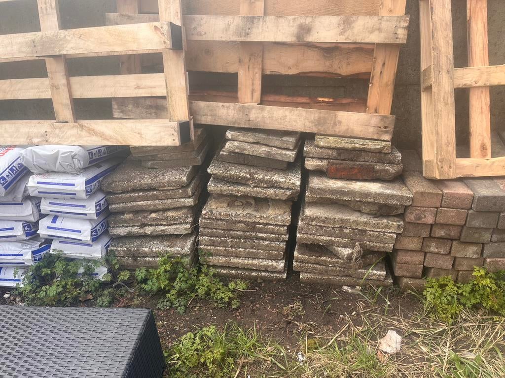 GRATIS betonnen balken., Doe-het-zelf en Bouw, Ophalen, Zo goed als nieuw