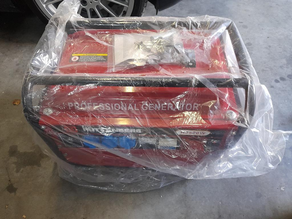 Groupe électrogène  HUTTENBERG 8500W, Bricolage & Construction, Générateurs, Enlèvement, Neuf, 5 à 10 kVA, Démarrage électrique