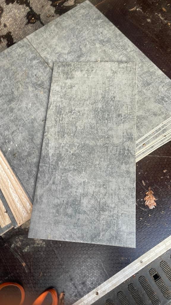 Lot de carrelage gris 59.5x29.5 cm, Enlèvement, Comme neuf
