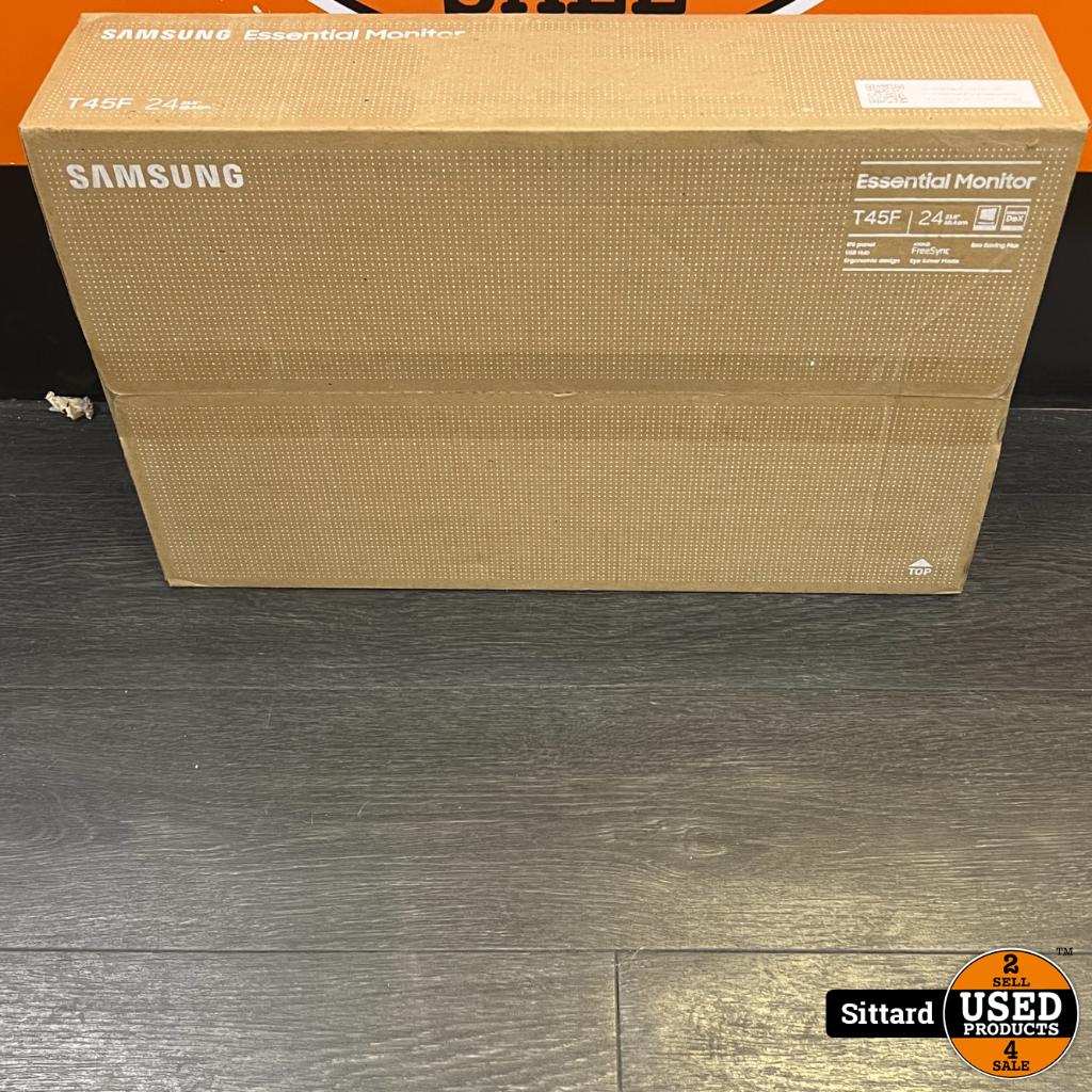 SAMSUNG Essential monitor T45F | 24 Inch | NIEUW, Computers en Software, Monitoren, Gaming, HD, In hoogte verstelbaar, Zo goed als nieuw