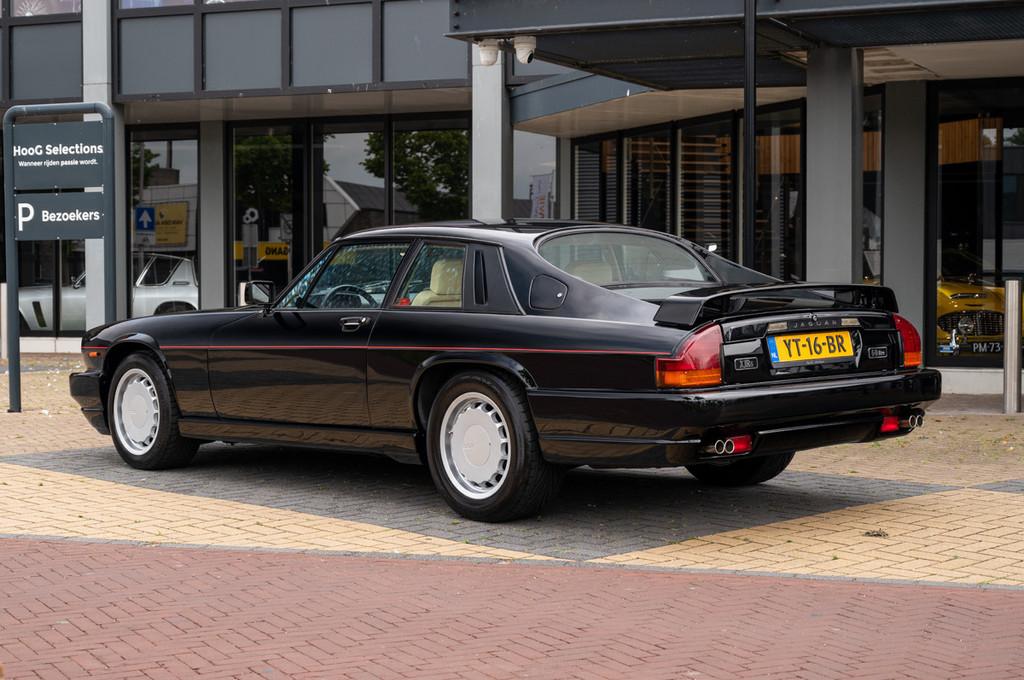 Jaguar XJ-S XJRS 6.0 V12 (bj 1990, automaat), 4 zetels, Beige, Zwart, Leder