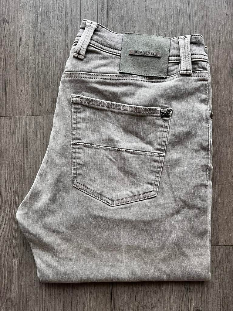 Tramarossa jeans size 35 type Leonardo Slim, Enlèvement ou Envoi, Comme neuf, Gris, W36 - W38 (confection 52/54)