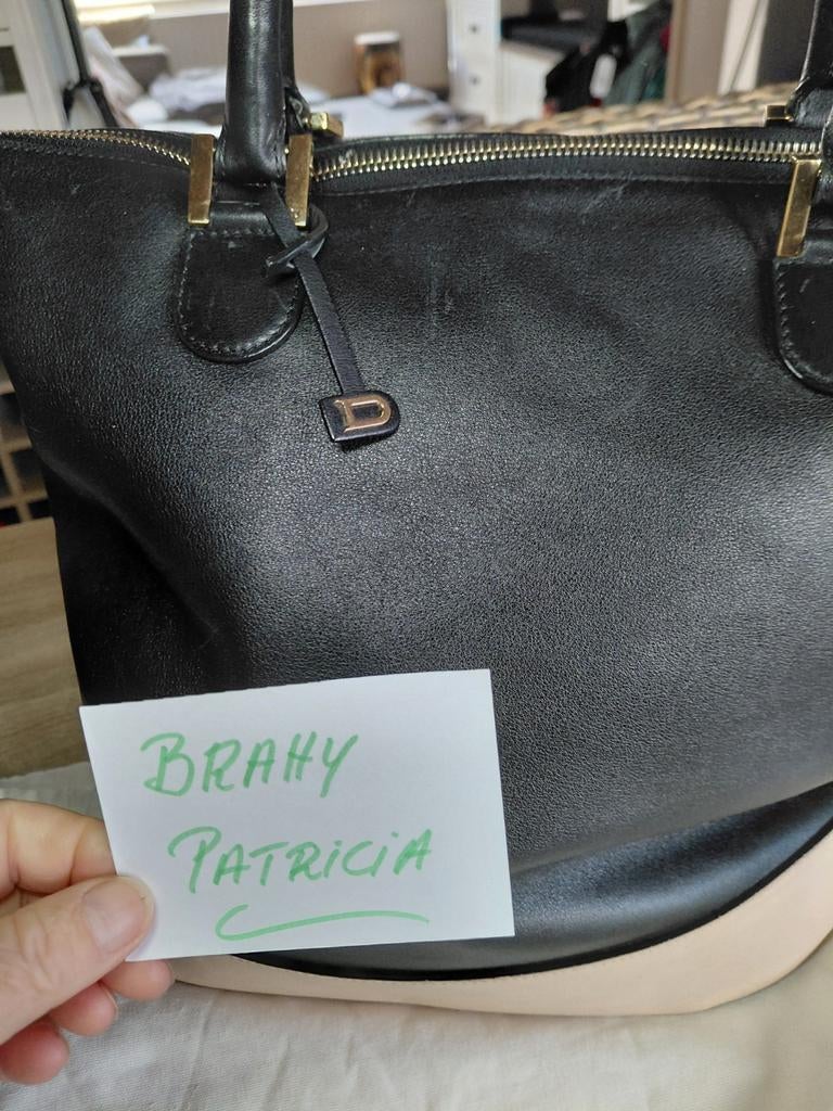 Sac a main ou porté épaules Delvaux authentique, Utilisé, Sac à bandoulière