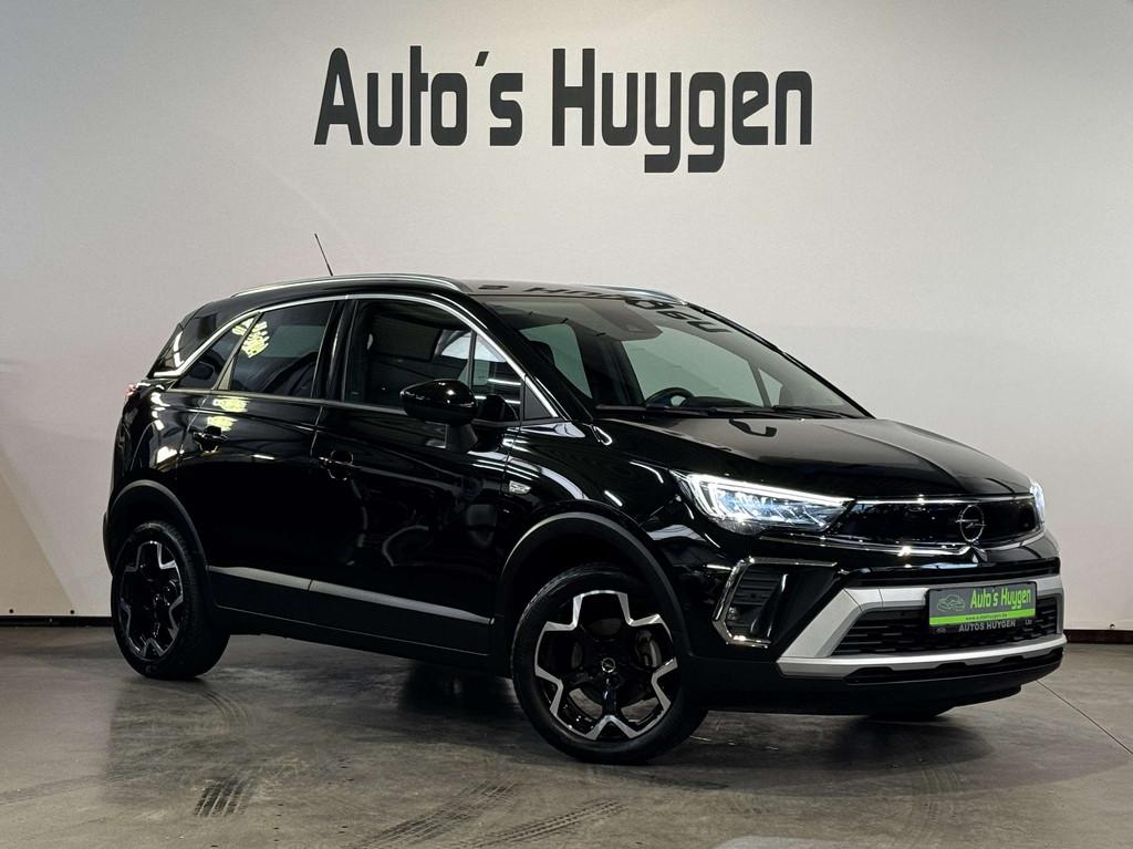 Opel Crossland 1.2 Turbo Elegance (bj 2023), Auto's, Opel, Gebruikt, 1199 cc, Zwart, Bedrijf