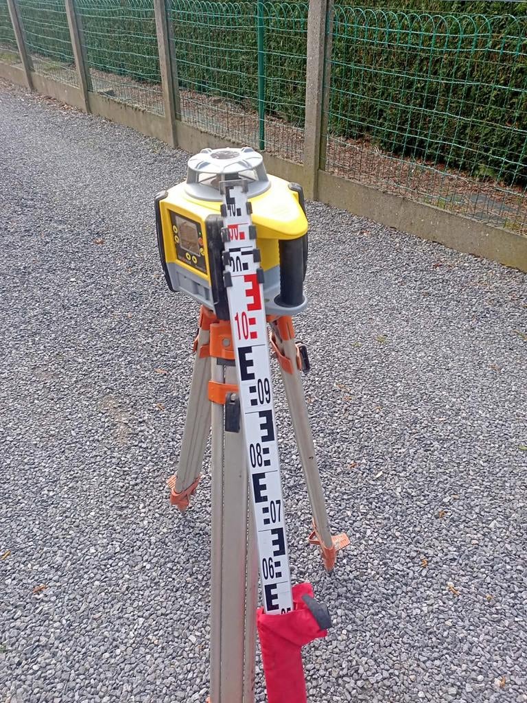Geomax 60 dg laser, Ophalen